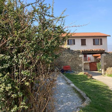 Gite Cosy 25 Min Lyon Vienne St Etienne Longes Exterior foto
